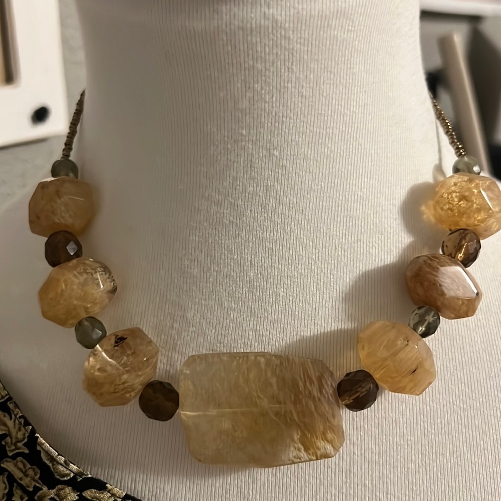 Stone necklace